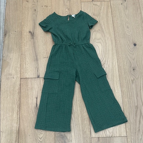 Tahari Green girls Jumpsuit 7 - Picture 1 of 2